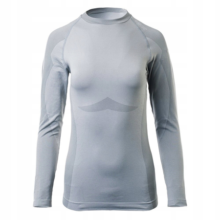 Bielizna termoaktywna damska bluza Hi-Tec Lady Zareen Top szara rozmiar L/XL