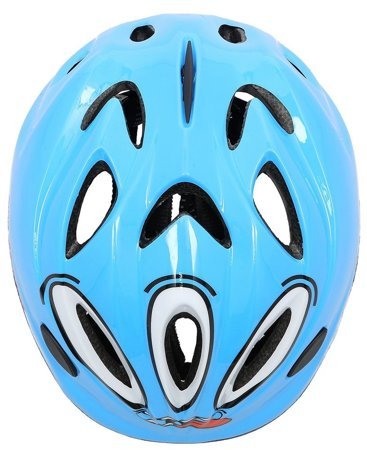 Kask dziecięcy rowerowy na rolki deskorolkę Nils Extreme MTV65 niebieski rozmiar M (49-58 cm)