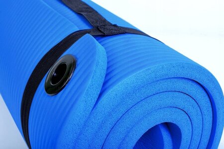 Mata Fitness YG002 SMJ sport niebieska 15 mm 
