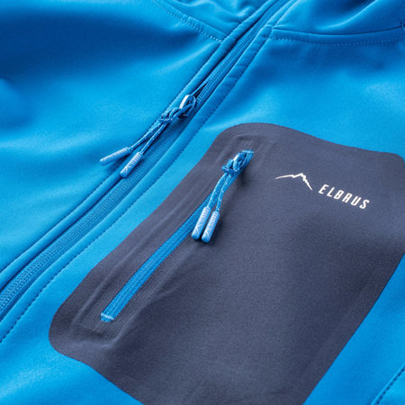 Męska kurtka Elbrus Sete softshell niebieski rozmiar L