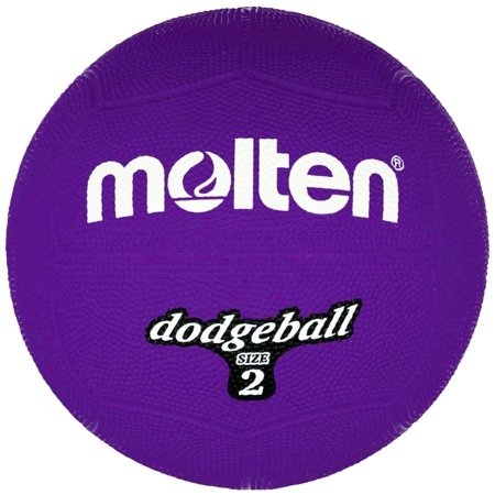 Piłka gumowa Molten DB2-V dodgeball size 2